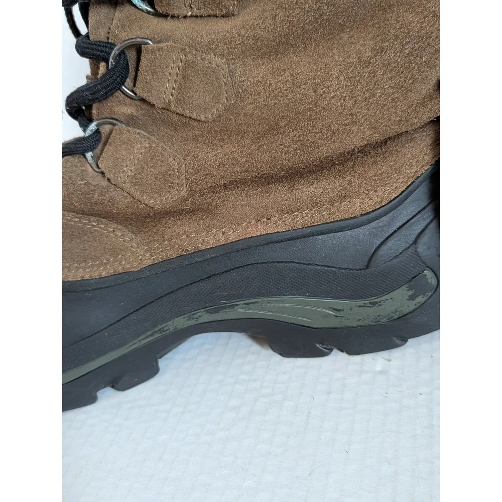 SOREL Chilanko Men's Size 12 Brown Suede Insulated Winter Snow Boots